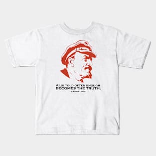 Lenin Famous Quote Kids T-Shirt